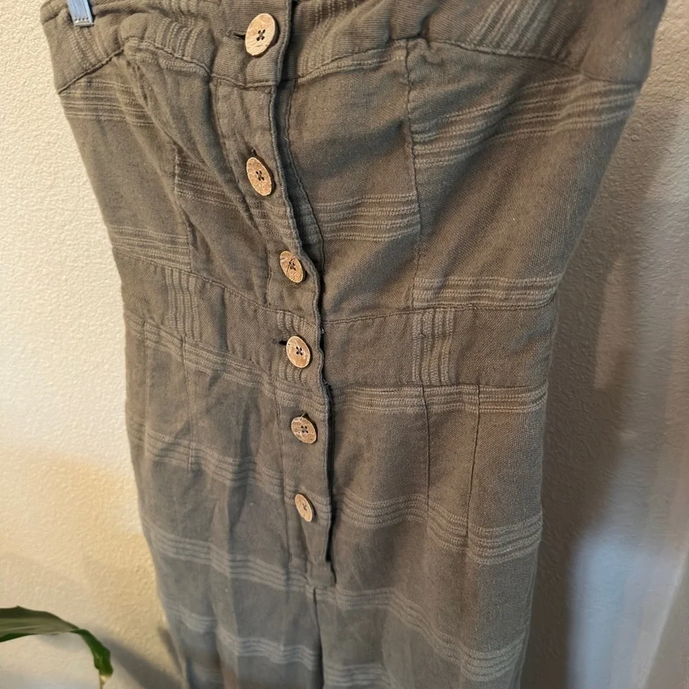 Free people Casual Strapless Jumpsuit